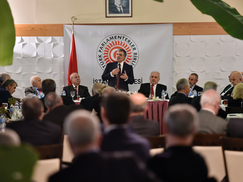 11. Cumhurbaşkanı Gül, Türkiye Parlamenterler Birliği’nde konuştu: “Siyasi hayatım boyunca en önemli konuşmalarımı Meclis’te yaptım.”